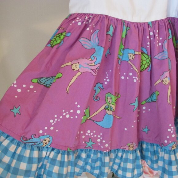 Eleanor Rose Matching Outfit Tunic Blouse Top with Ruffle Shorts Size 6-7 EUC - Picture 3 of 8